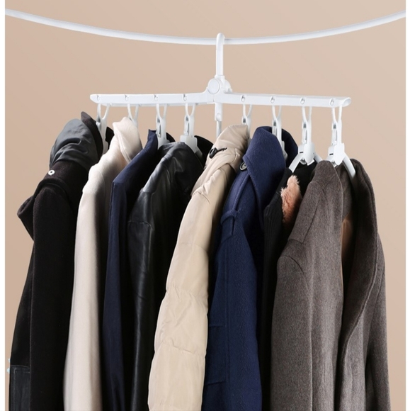 Foldable magic multi clothes hangers - Picture 2 of 5